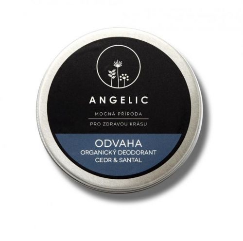 Angelic organický krémový deodorant Cedr & Santal 50 ml