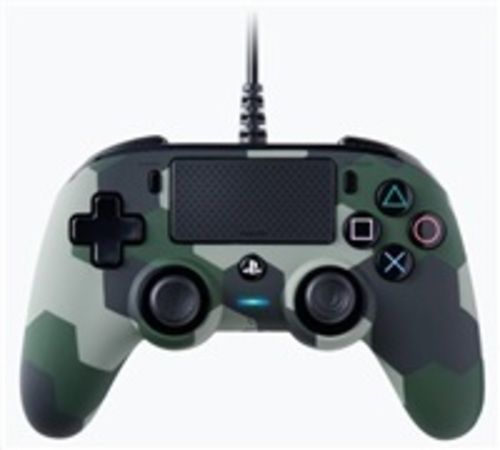 Nacon Wired Compact Controller - ovladač pro PlayStation 4 - camo