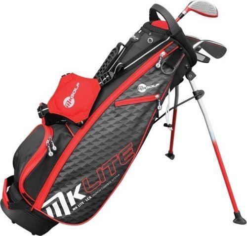 MKids Golf Lite Half Set Left Hand Red 53in - 135cm