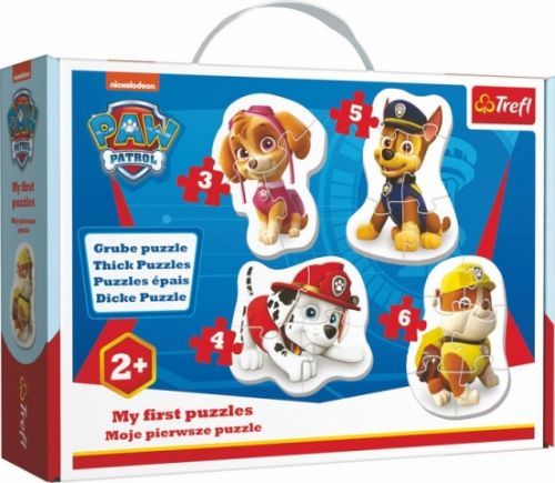Baby puzzle - Skye, Marshall, Chase a Rubble / Tlapková patrola