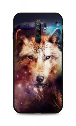 Kryt TopQ LUXURY Xiaomi Redmi 9 pevný Wolf 51008