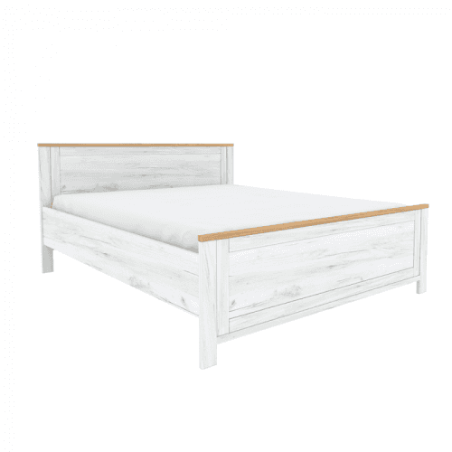 Postel Z2 SUDBURY 160 x 200 cm dub craft zlatý / dub craft bílý Tempo Kondela