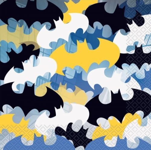 Ubrousky Batman 16 ks 33x33 cm