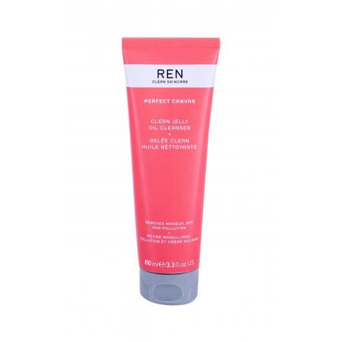 Ren Clean Skincare Perfect Canvas Clean Jelly 100 ml čisticí a odličovací pleťové želé pro ženy