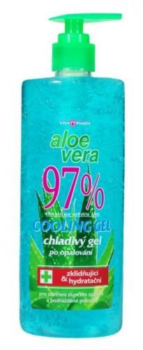 Vivaco Zklidňující gel s Aloe vera 97% 500 ml VIVAPHARM 500 ml