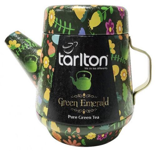 Tarlton - Venture Tea  TARLTON Tea Pot Green Emerald Green Tea plech 100g