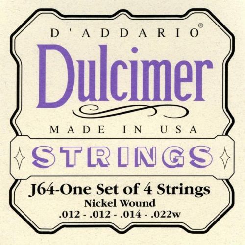 D'Addario J64 4-String Dulcimer Strings