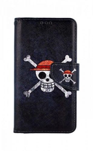 Pouzdro TopQ iPhone 11 knížkové Warning 49781