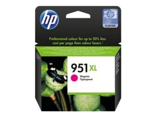 HP 951XL Magenta Officejet Ink Cartridge, CN047AE#301