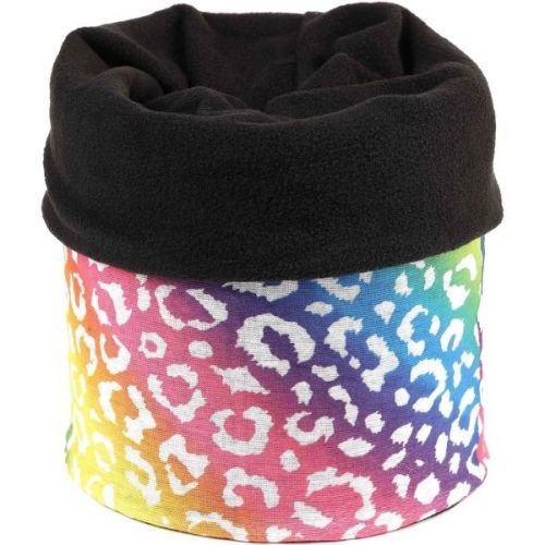 Finmark Dětský multifunkční šátek černá UNI - Dětský multifunkční šátek