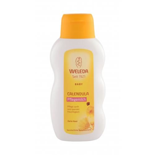 Weleda Baby Calendula 200 ml měsíčkové dětské pěsticí mléko pro děti