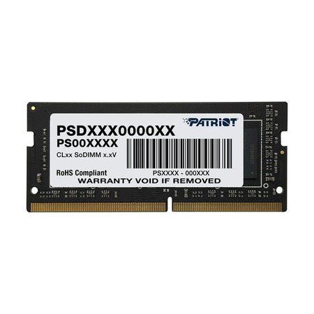 PATRIOT Signature 16GB DDR4 2666MHz / SO-DIMM / CL19 / 1,2V, PSD416G266681S