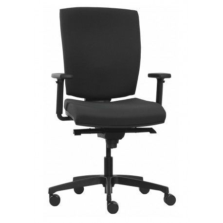 RIM Kancelářská židle ANATOM 986B HODNOTY čalounění Rim PHOENIX 599 - černá látka