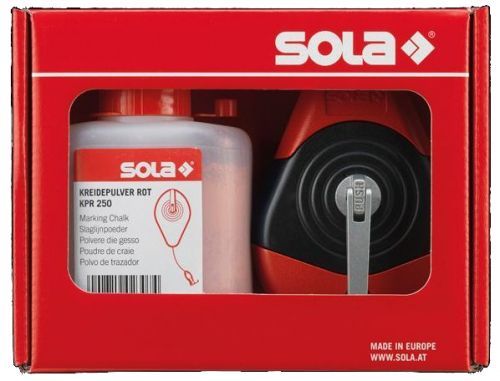 Navíjecí brnkačka + křída SOLA CLP 30 SET R červená křída 66110642