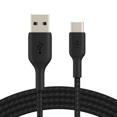 Belkin USB-C kabel, 3m, černý - odolný