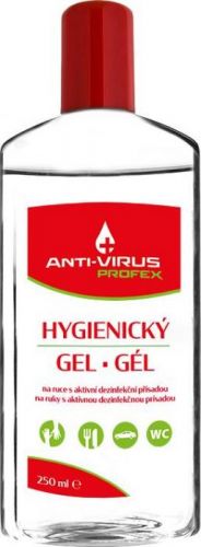 PROFEX Anti-VIRUS hygienický gel na ruce 250 ml