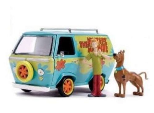 Jada Toys | Scooby Doo - Diecast Model 1/24 Scooby Doo Mystery Machine s figurkou Shaggy & Scooby
