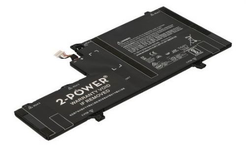 2-Power OM03XL alternativ pro EliteBook x360 1030 G2 Main Battery Pack 11.55V 4935mAh 57Wh, CBP3664A