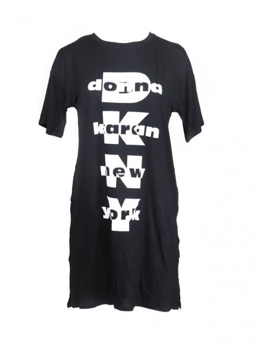 Dámská noční košile YI2322403-001 černobílá - DKNY - S - černobílá