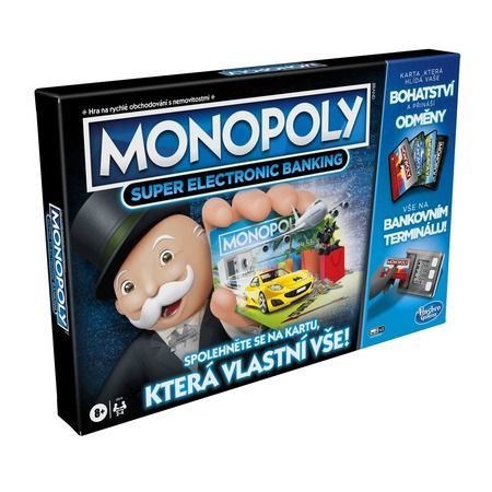 Monopoly Super elektronické bankovnictví CZ verze