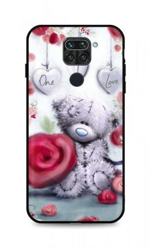 Kryt TopQ Xiaomi Redmi Note 9 silikon Teddy Bear 51179