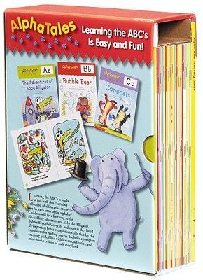 AlphaTales: A Set of 26 Irresistible Animal Storybooks That Build Phonemic Awareness & Teach Each Letter of the Alphabet [With Teacher's Guide] (Scholastic Inc.)(Boxed Set)