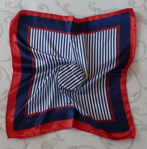 šátek na krk Sailor 3 50x50 (100% polyester)