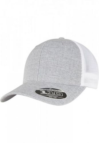 110 Mesh 2-Tone Cap - melange silver/white