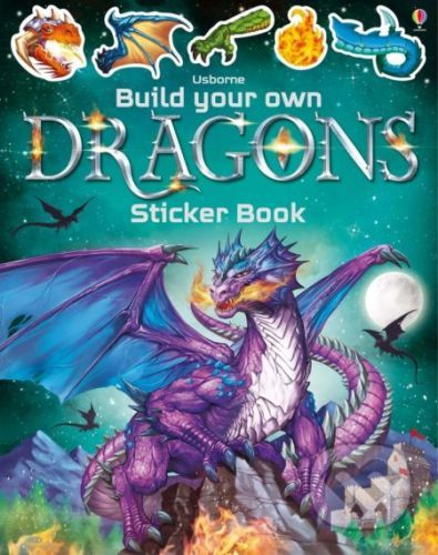 Build Your Own Dragons Sticker Book - Simon Tudhope, Gong Studios (ilustrácie)