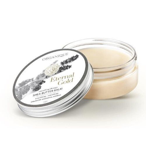 Organique Hydratační tělový balzám s bambuckým máslem pro suchou a citlivou pokožku Eternal Gold (Golden Shea Butter Balm) 200 ml