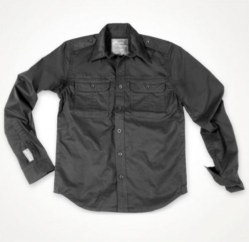Košile M65 Basic Shirt s dlouhým rukávem - černá, S