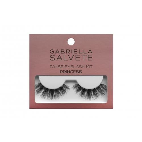 Gabriella Salvete False Eyelashes Princess dárková kazeta pro ženy umělé řasy 1 pár + lepidlo na řasy 1 g