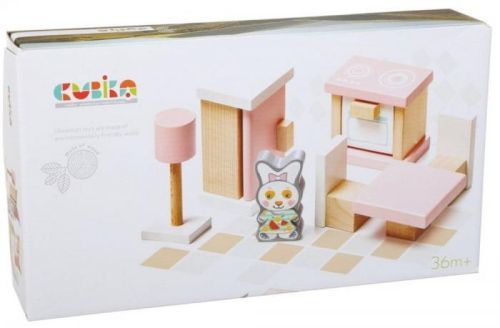 CUBIKA 13975 Kuchyňka - dřevěný nábytek pro panenky