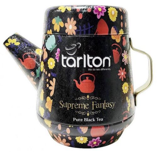 Tarlton - Venture Tea  TARLTON Tea Pot Supreme Fantasy Black Tea plech 100g
