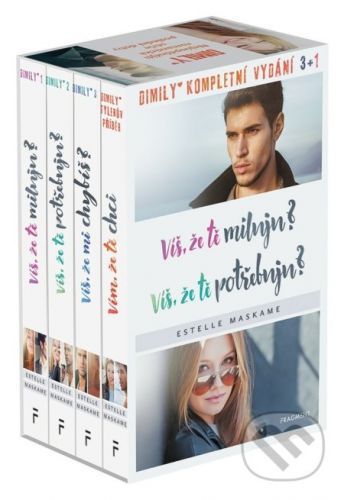 Víš, že… DIMILY 1.-4. díl (BOX) - Estelle Maskame