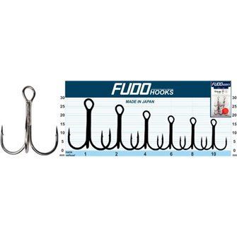 Fudo rybářský trojháček 6ks č.10