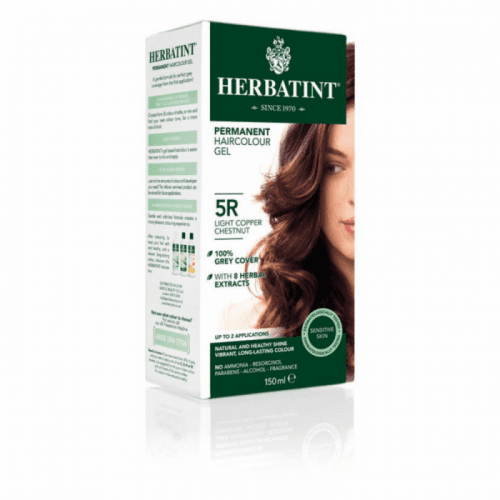 HERBATINT HERBATINT permanentní barva na vlasy Svetly medeni gaštan 5R 150 ml