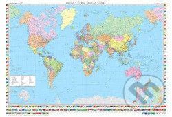 Svet nástenná mapa politická - freytag&berndt