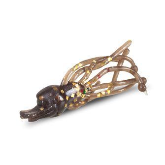 Iron Trout nástraha Duckfringe, hnědá se zlatým glitrem, 8 ks/bal-8046400