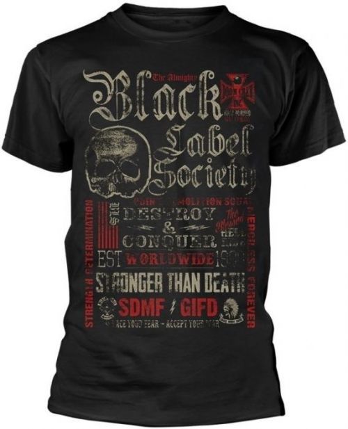 Black Label Society Destroy & Conquer T-Shirt S