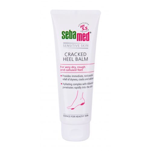 SebaMed Sensitive Skin Cracked Heel Balm 75 ml hojivý krém na popraskané paty a mozoly pro ženy