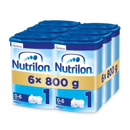 6 x NUTRILON 1 (800g) - kojenecké mléko