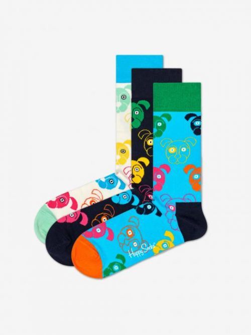 Dog Gift Box Ponožky 3 páry Happy Socks