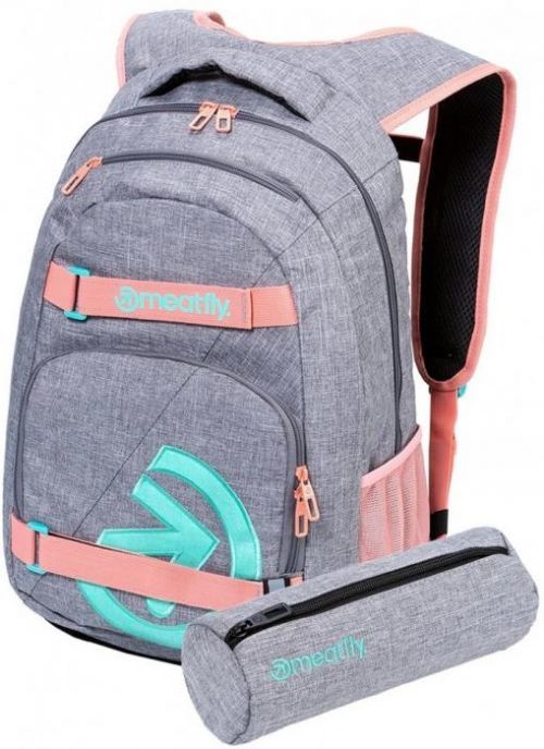 Batoh Meatfly Exile 5 h heather grey, pink 24l