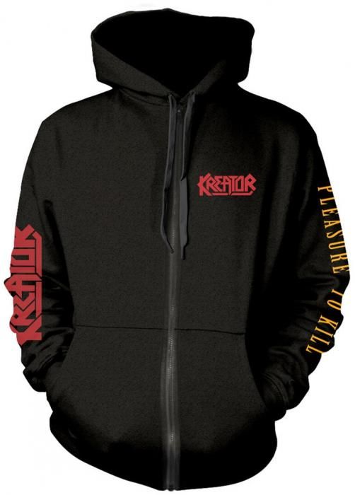 Kreator Pleasure To Kill Hooded Sweatshirt Zip S