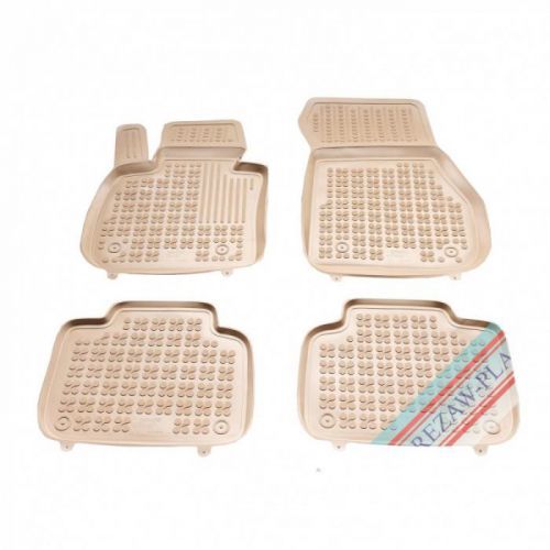 Gumové autokoberce Rezaw-Plast BMW X1 2015- (F48, béžové)