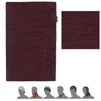 Sensor Tube Merino Air šátek multifunkční tm.vínová