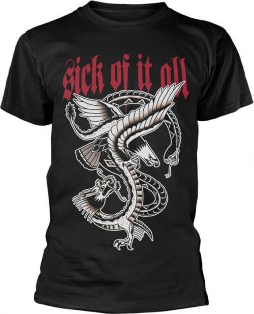 Sick Of It All Eagle Black T-Shirt S