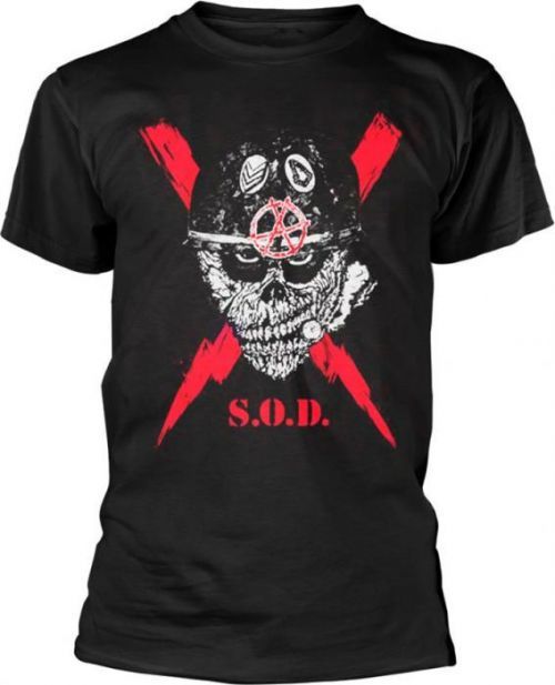 S.O.D. Stormtroopers Of Death Scrawled Lightning T-Shirt S