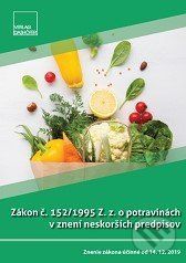 Zákon č. 152/1995 Z. z. o potravinách v znení neskorších predpisov - Verlag Dashöfer